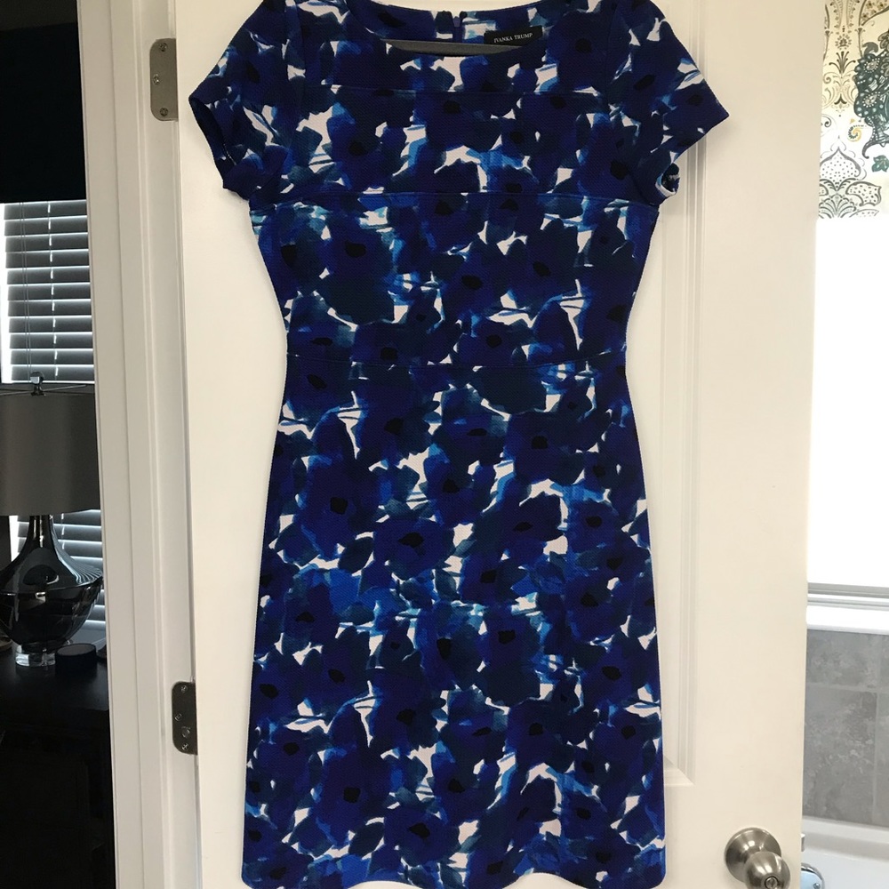Ivanka Trump | Blue Floral Dress